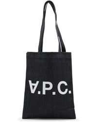 A.P.C. - Bags > tote bags - Lyst