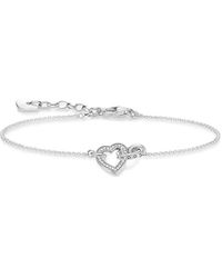 Thomas Sabo - Together Small Heart Bracelet - Lyst