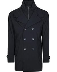 Herno - Double-Breasted Coats - Lyst