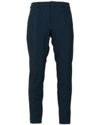 PT Torino - E Baumwollhose mit Knopf- und Reißverschluss - Lyst