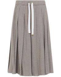 Moncler - Plissé Rok - Lyst