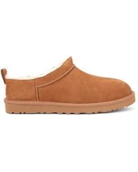 UGG - Schoenen ,Bruin ,Suède Classic Micro Boot - Lyst