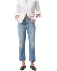 Closed - Rechte Jeans - Lyst