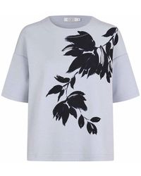 Masai - Blumendruck T-Shirt Madominan Heather - Lyst