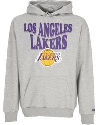 KTZ - Lichtgewicht Herenhoodie Nba Script Oversize Hoodie Loslak - Lyst