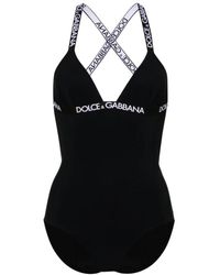 Dolce & Gabbana - Sea clothing hat,schwarze meer kleidung mit offenem rücken - Lyst