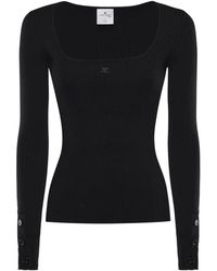 Courreges - Round-Neck Knitwear - Lyst
