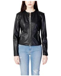 ARMANI EXCHANGE - Schwarzer blazer - Lyst