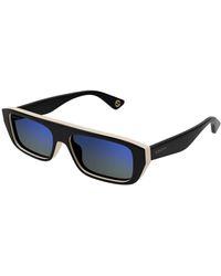 Gucci - Trendige doppelschichtige sonnenbrille gg1617s - Lyst