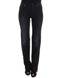 Ermanno Scervino - Cotton Blend Slim Fit Bootcut Jeans - Lyst