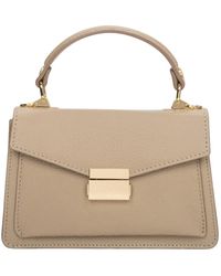 ESTRO - Kleine Satchel Handtasche Für Frauen Aus Premium Italienischem Echtem Leder - Lyst