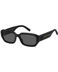 Marc Jacobs - Moderne -sonnenbrille mit ikonischen details - Lyst