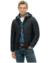 Superdry - Jassen ,Zwart ,Polyester Fuji Lite Jacket - Lyst