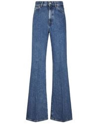 Dondup - Amber Wide Leg 5-Pocket Jeans - Lyst