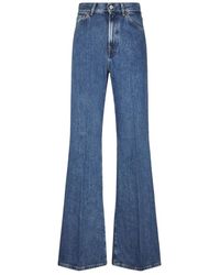 Dondup - Amber Wide Leg 5-Pocket Jeans - Lyst