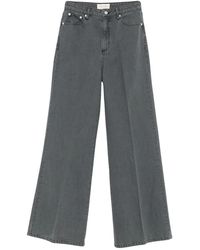 Officine Generale - Wide Jeans - Lyst