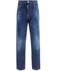 DSquared² - Jeans ,Blauw ,Katoen The Teddy Jeans - Lyst