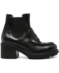 Doucal's - Casual Schwarze Stiefeletten Mit Niedrigen Absätzen - Lyst