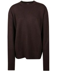 Frankie Shop - Round-Neck Knitwear - Lyst