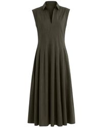Fay - Abito Smanicato Pieghe - Lyst