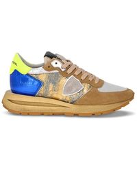 Philippe Model - Schoenen ,Veelkleurig ,Leer Sneakers Tropez Haute Running - Lyst
