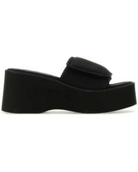 Courreges - Stretch Polyester Blend Scusa Wave Slippers - Lyst