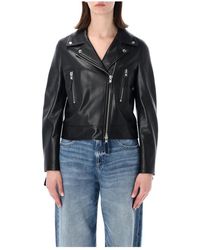 S.w.o.r.d 6.6.44 - Jassen ,Zwart ,Leer Classic Chiodo Jacket - Lyst