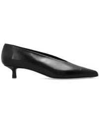 Aeyde - Schoenen ,Zwart ,Leer Clara Pumps Met Puntneus - Lyst
