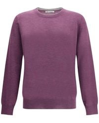 Brunello Cucinelli - Round-Neck Knitwear - Lyst