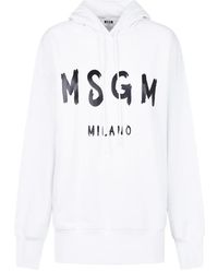 MSGM - Sudadera de ajuste relajado - Lyst
