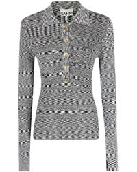 Ganni - Polo Shirts - Lyst