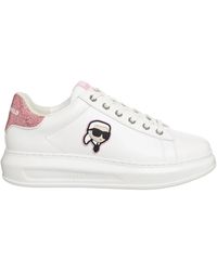 Karl Lagerfeld - K/ikonik kapri sneakers - chiusura con lacci - Lyst