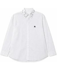 John Richmond - Shirt Met Decoratieve Kraagdetails - Lyst