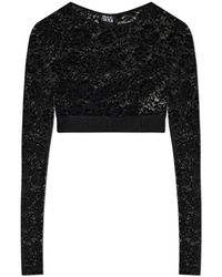 Versace Jeans Couture - Long Sleeve Tops - Lyst