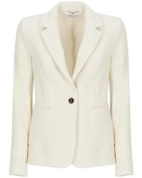 Marella - Jassen ,Wit ,Leer Emme Jas - Lyst