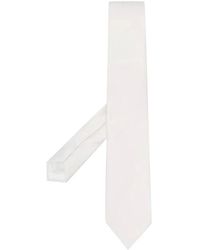 Tagliatore - Krawatten weiß - Lyst