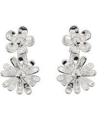 Marc Jacobs - Accessoires ,Grijs ,Daisy Wild Statement Oorbellen - Lyst