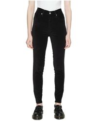 Levi's - Jeans ,Zwart ,Katoen Mile High Super Skinny Broek - Lyst