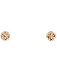 Tory Burch - Icon Pavé Stecker-Ohrringe - Lyst