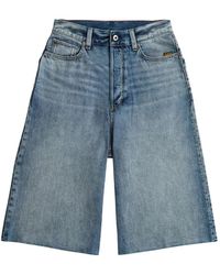 G-Star - Denim Shorts - Lyst