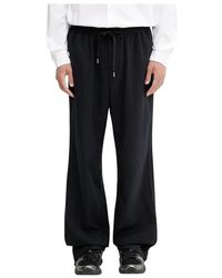 Ambush - Broeken ,Blauw ,Wide Broeken - Lyst