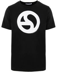 Acne Studios - Yin Schwarzes T-Shirt - Lyst