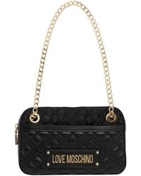 Love Moschino - Handtasche mit logo und reißverschluss - Lyst