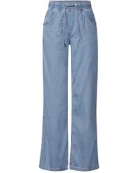 Cecil - Blaue Wide Leg Jeans Neele Stil - Lyst