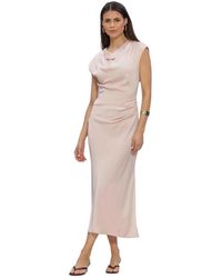 Modström - Kleedjes ,Roze ,Polyester Tailormd Jurk - Lyst