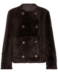 Brunello Cucinelli - Faux Fur & Shearling Jackets - Lyst