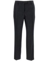 Alberto Biani - Straight Trousers - Lyst
