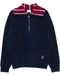 Drole de Monsieur - Round-Neck Knitwear - Lyst