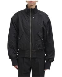 Entire studios - Jassen ,Zwart ,Polyester Echo Bomberjack - Lyst