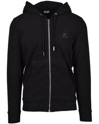 DIESEL - Hoodies & Sweatvesten ,Zwart ,Katoen Ritssluiting Katoenen Sweatshirt - Lyst